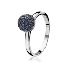 ZINZI silberner Ring blau ZIR915B