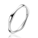 ZINZI Silberring organisch geformt, 2,5mm breit ZIR2610