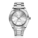 Zinzi horloge Solaris zilv. w.pl. st bnd 35mm