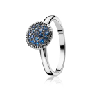 ZINZI silberner Ring blau ZIR930B