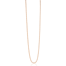 42cm ZINZI silberne Kugelhalskette rosévergoldet ZILC-B42R