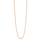 ZINZI zlv. palmier collier 90 cm rosé verguld