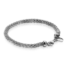 Zinzi silbernes Gliederarmband 4,5mm breit 19cm ZIA1057