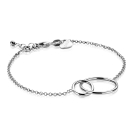 Zinzi silbernes Armband runde Formen16-19cm ZIA1278