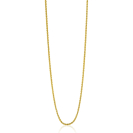 42cm ZINZI silberne Palmier Kette gelb vergoldet ZILC-P42G