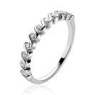 ZINZI silberner Ring weißer Zirkonia ZIR2177