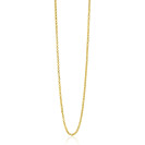 ZINZI zlv. jasseron collier 90 cm geel verguld