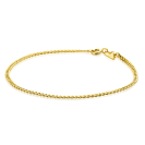ZINZI Gold 14 Karat Gliederarmband 2,2 mm breit ZGA293
