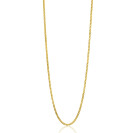 ZINZI GOLD gourmet lengtecollier 1mm 45cm