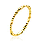 ZINZI Gold ring bolletjes 1.5mm mt. 58