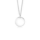 ZINZI zlv. hanger rond plaatje 20mm