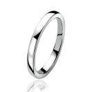 ZINZI silberner Ring glatt 2mm ZIR828