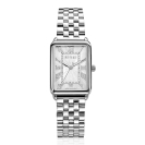 Zinzi Elegance horloge 28mm witte w.plaat stln.band