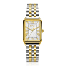 Zinzi Elegance bic.horloge 28mm witte w.plaat st.band