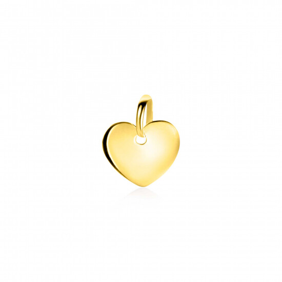 ZINZI GOLD hanger hart glad 10mm