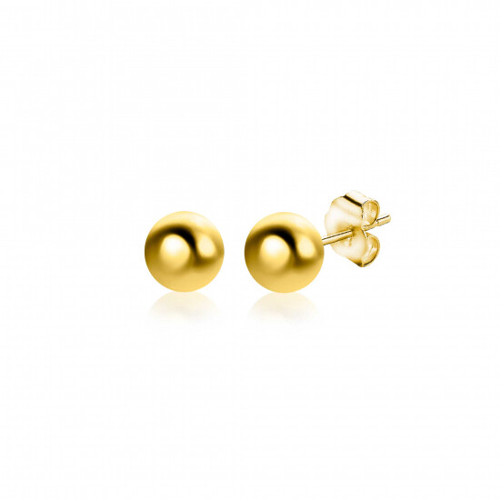 ZINZI GOLD oorknopjes bol 4mm