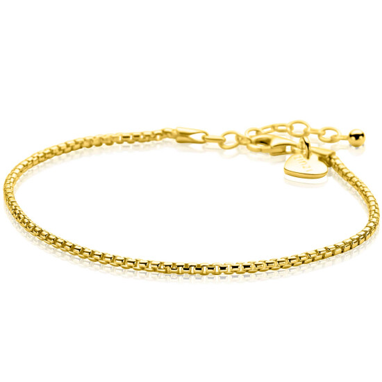 ZINZI zlv.armband gg.verg.massieve rond venetiaans