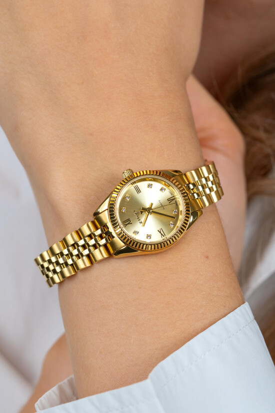 Zinzi Mini Iconic horloge 24mm goudkl.w.pl.en st.bnd