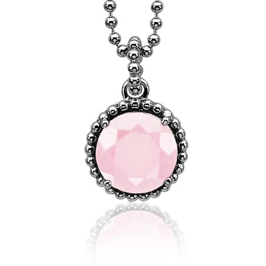 Zinzi silberner Anhänger rosa ZIH842R