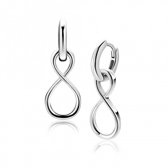 ZINZI zlv. oorbedels infinity