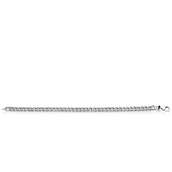 ZINZI zlv. armband gourmet massief 6.3mm