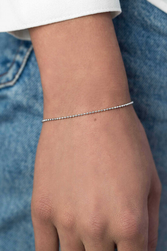 ZINZI silbernes Kugel Armband 1,5mm breit 17-19,5cm ZIA1909