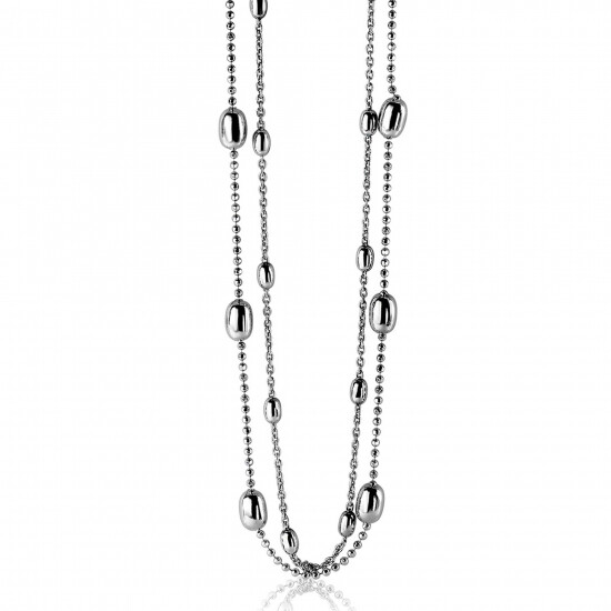 Zinzi silberne Fantasie Kette 42-45cm ZIC1191
