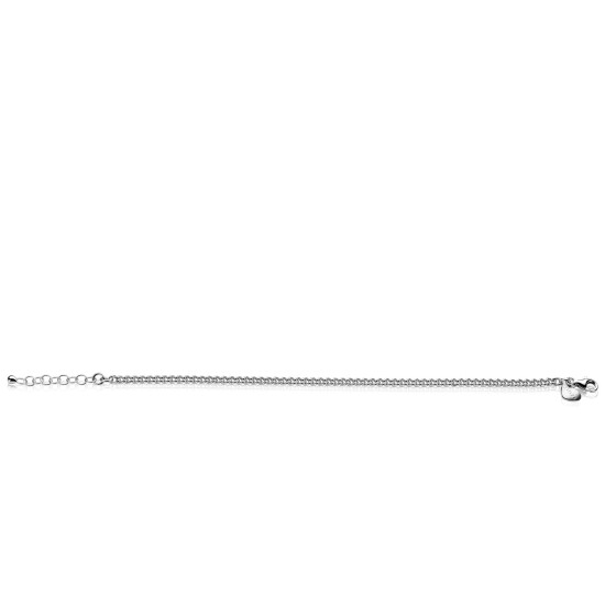 ZINZI zlv. armband gourmet massief 3.2mm