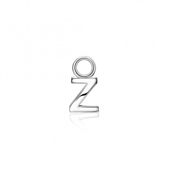 ZINZI silberner Buchstabe Ohranhänger Z Preis pro Stück ZICH2144Z