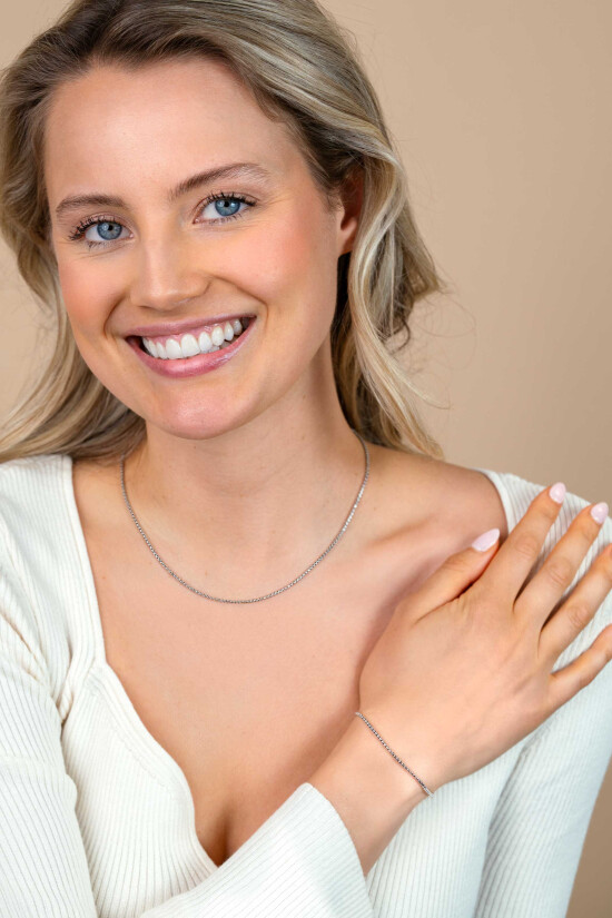 ZINZI zlv. armband massieve rond venetiaans