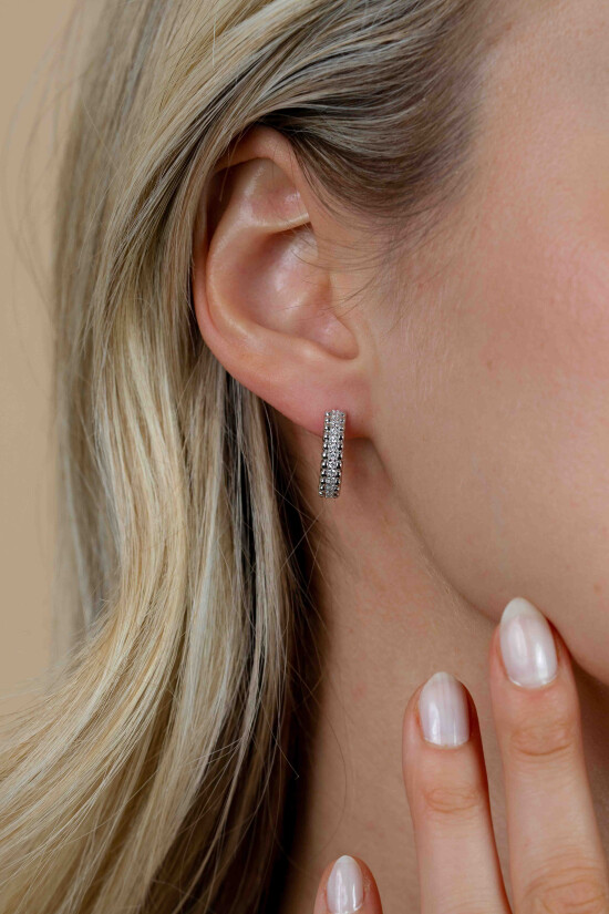 ZINZI zlv. klapcr. buitenranden bolletjes midden zirc.