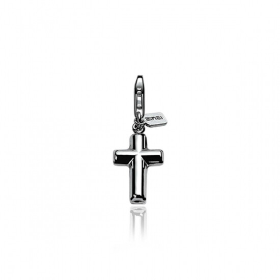 Zinzi silberner Anhänger Kreuz CHARMS81