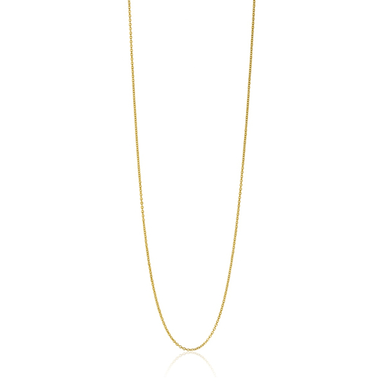 ZINZI GOLD anker lengtecollier 0,7mm 45cm
