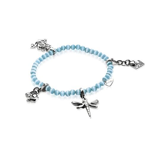 Zinzi Charms Stretch Armband one-size türkis CH-A25T