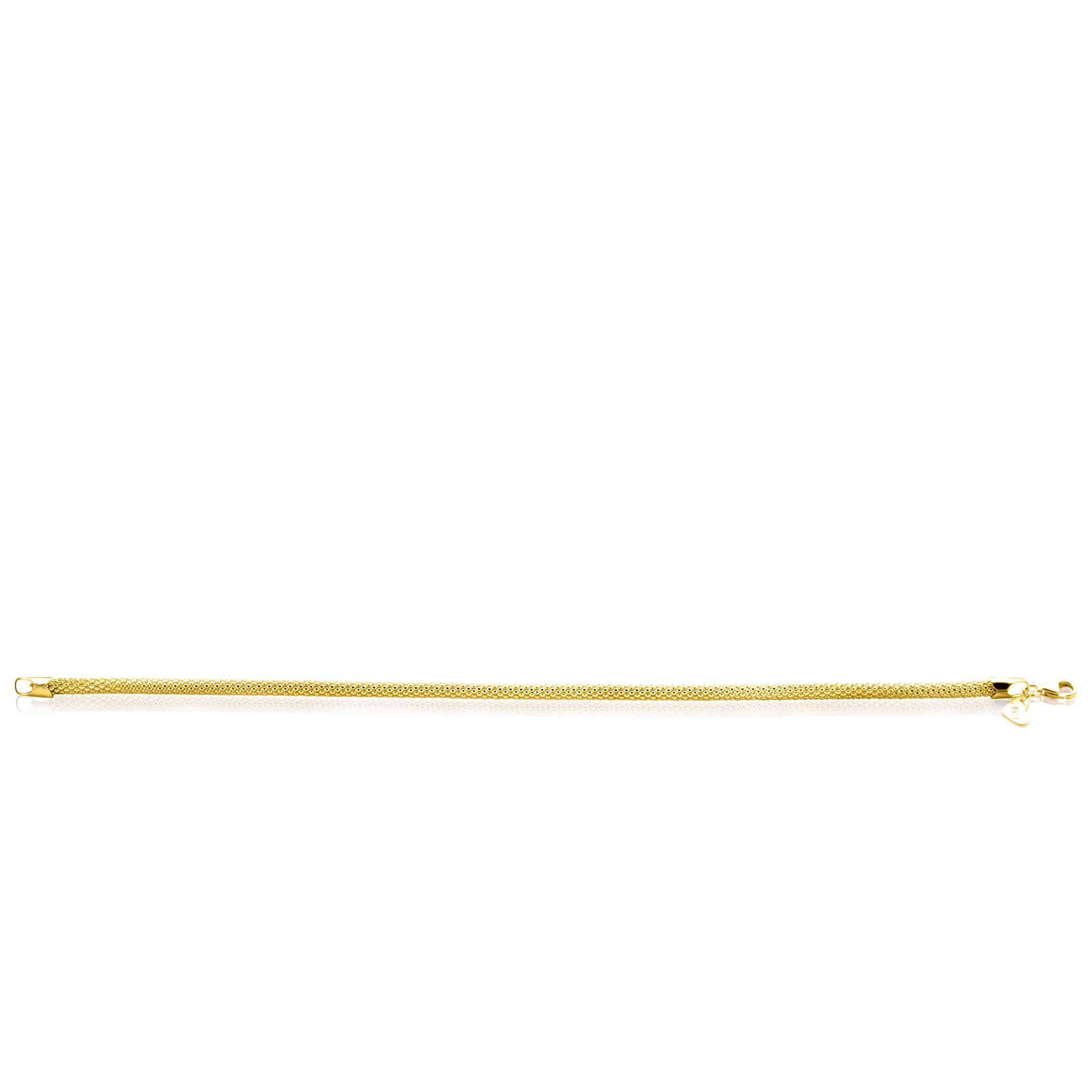 ZINZI GOLD armband popcorn 2.9mm