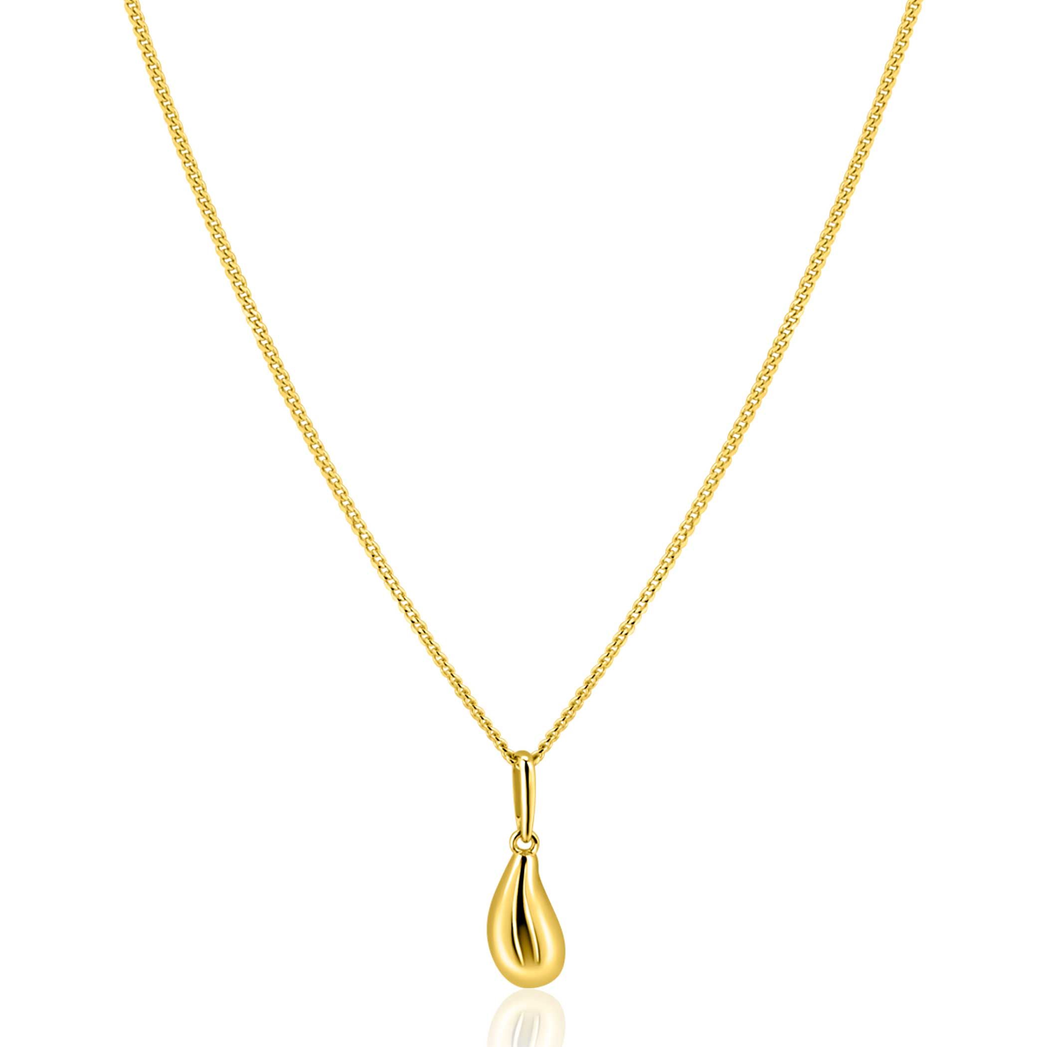 ZINZI GOLD hanger druppelvorm