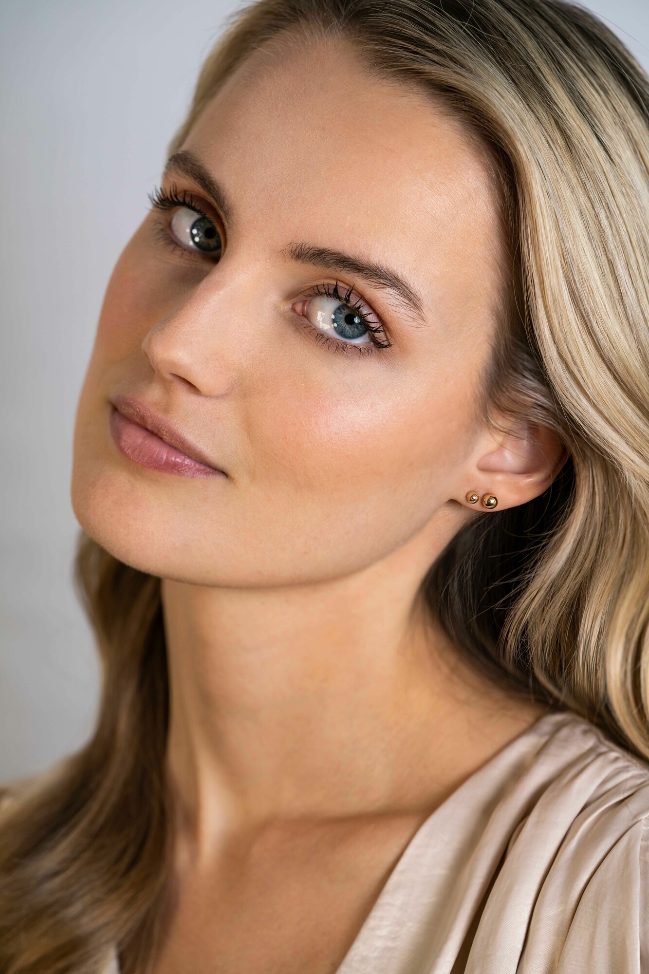 ZINZI GOLD oorknopje bol 5mm