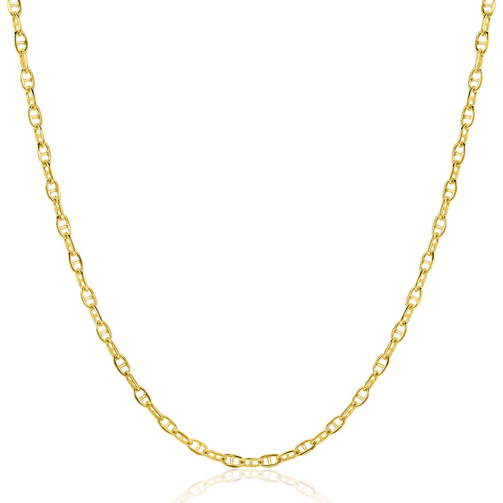 ZINZI GOLD collier marine schakels