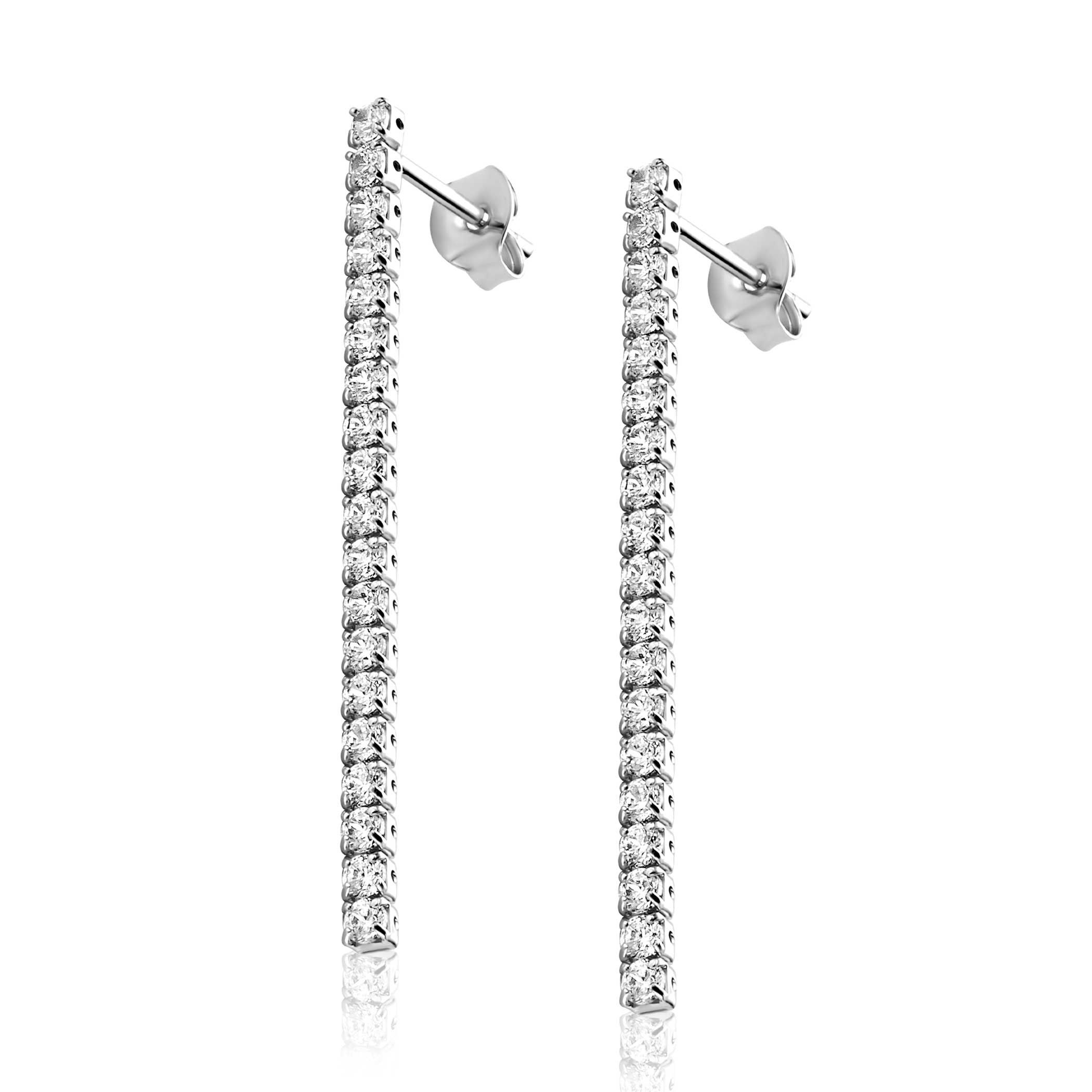 ZINZI zlv. oorstekers 40mm