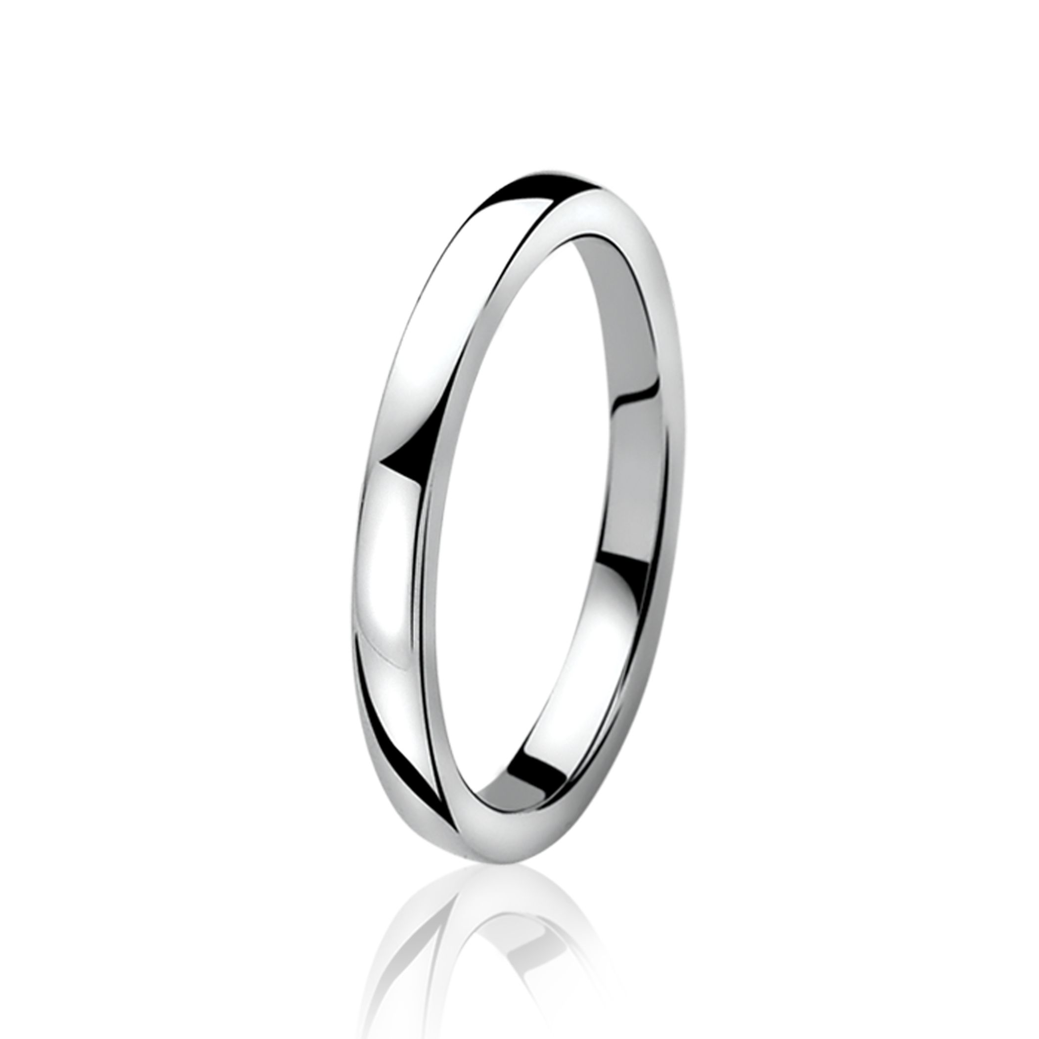 ZINZI silberner Ring glatt 2mm ZIR828