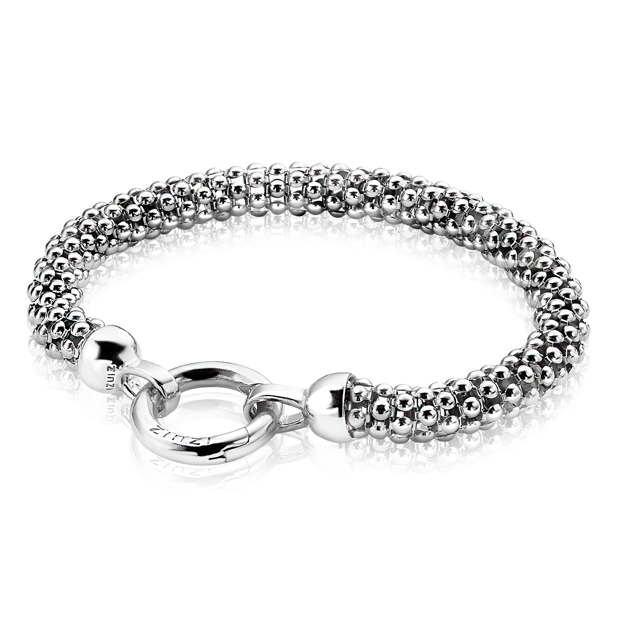 ZINZI silbernes Glieder Armband 21cm ZIA733-21
