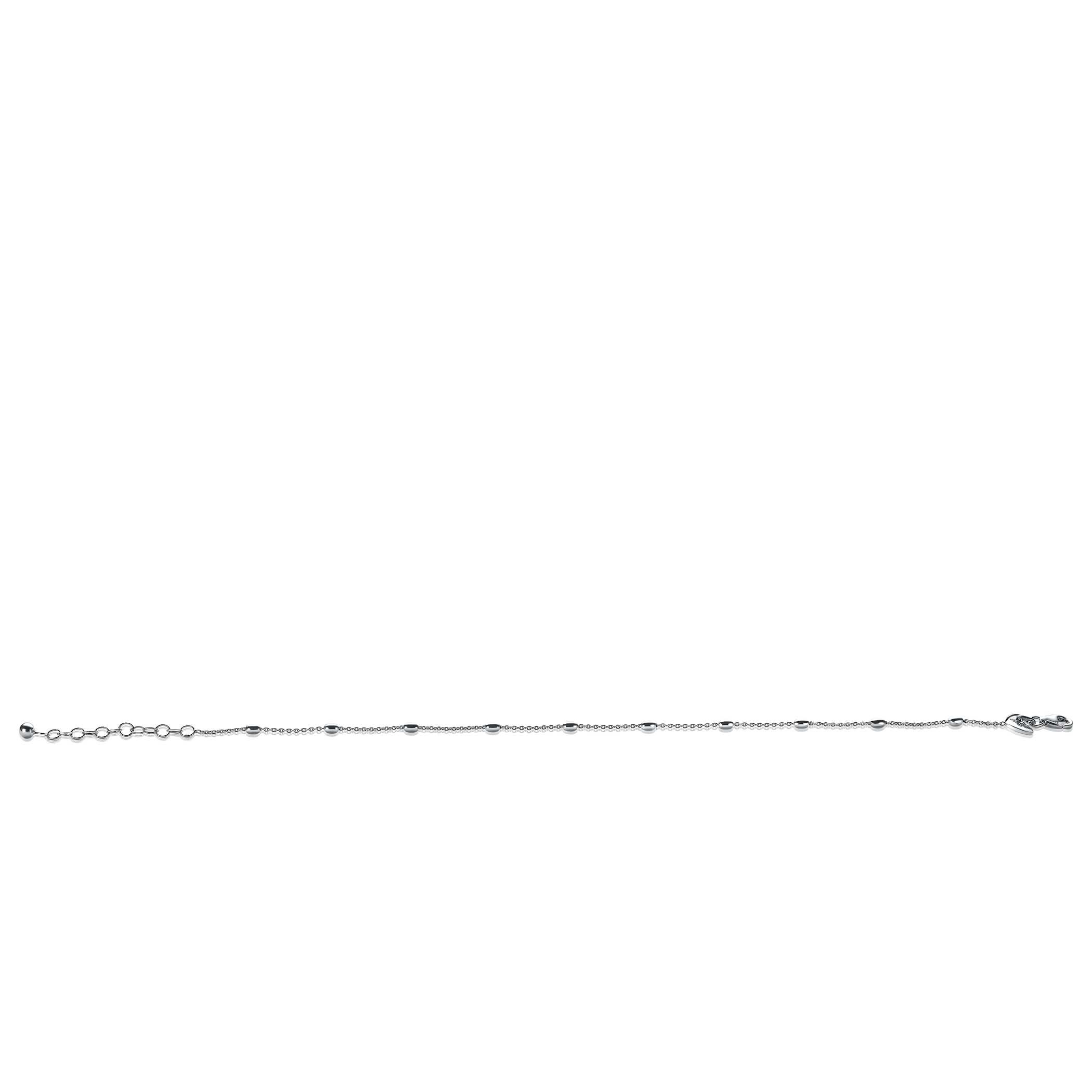 ZINZI silber Fußkettchen oval 23+4cm ZIE1232