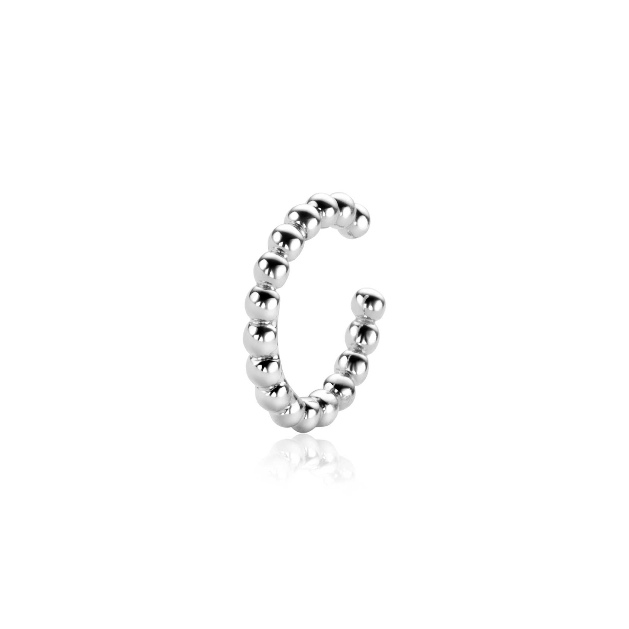 ZINZI zlv. earcuff bolletjes