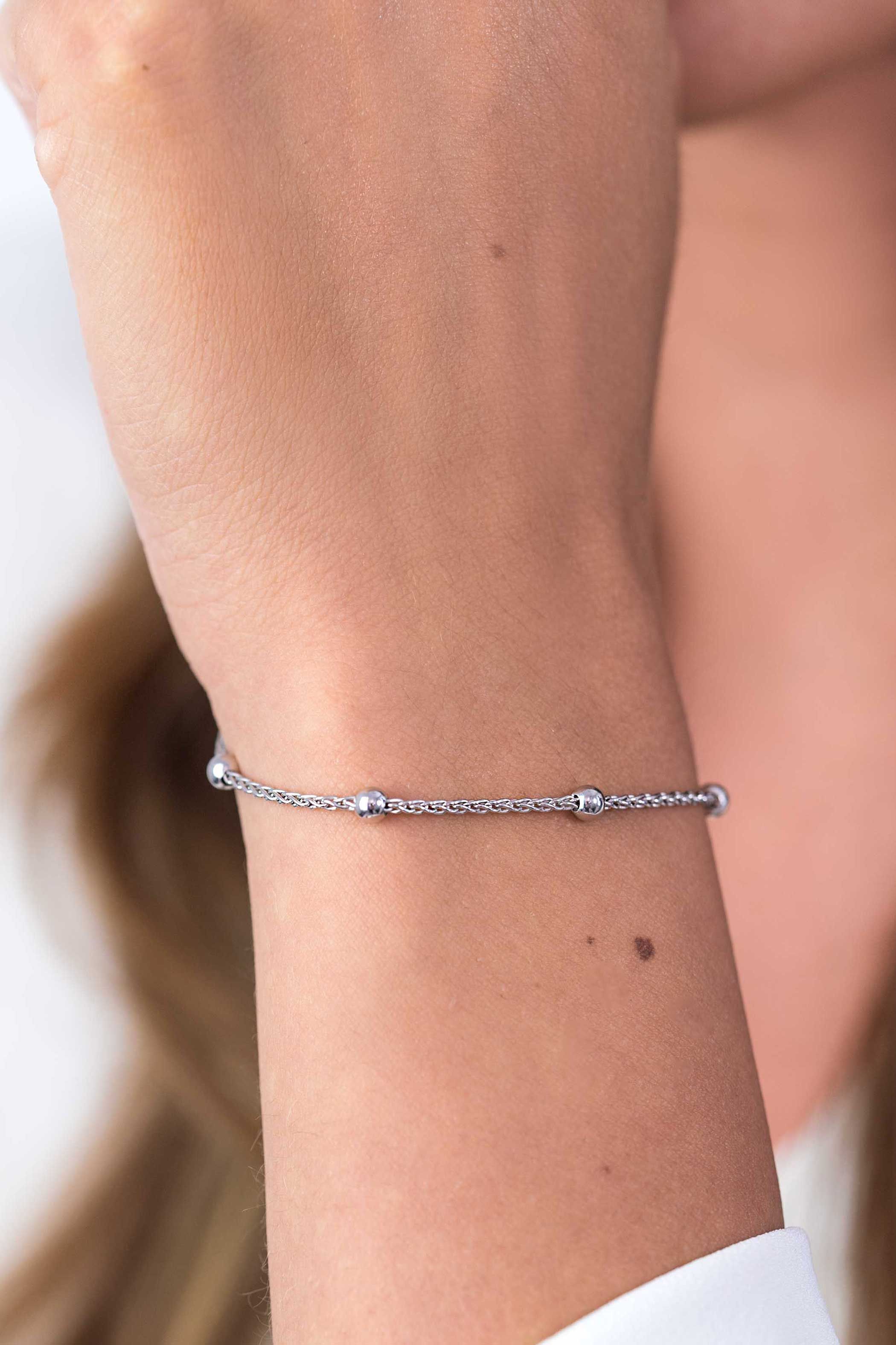 ZINZI silbernes Fantasie Armband 17,5-20,5cm  ZIA1128