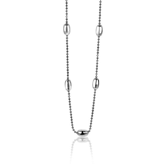 Zinzi silberne Fantasie Kette oval 45cm ZIC1232