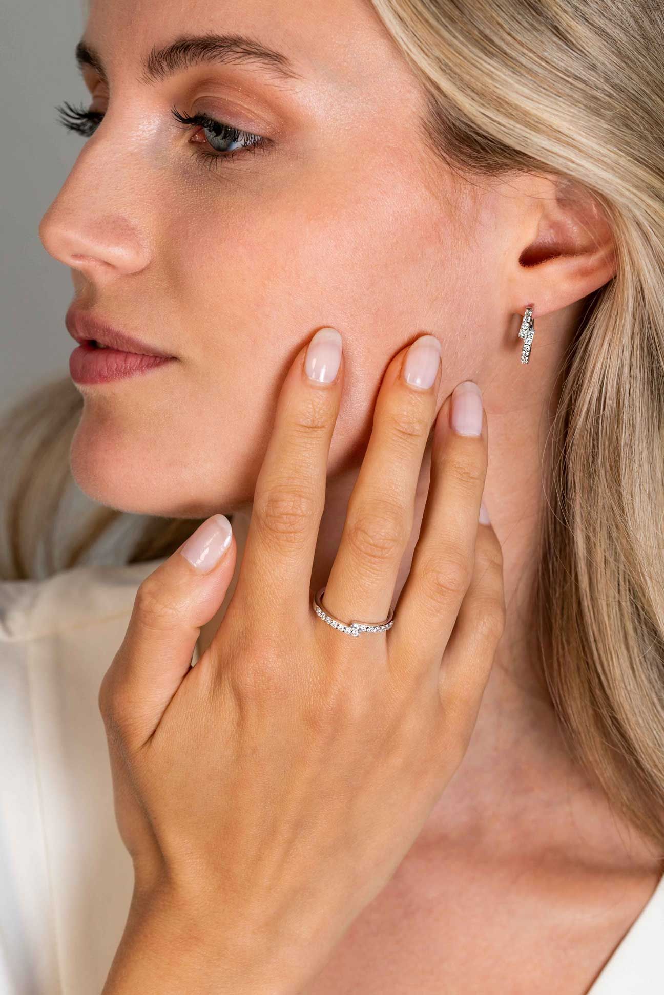 ZINZI zlv. ring slag model met zirconia's mt.62