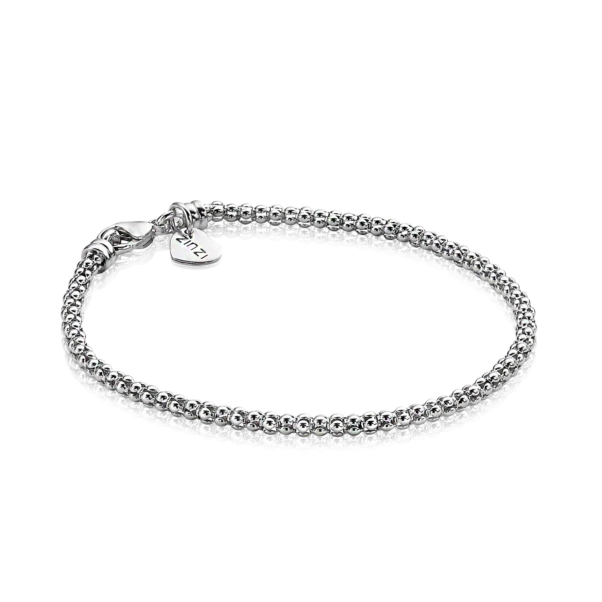 Zinzi silbernes Gliederarmband 18,5cm ZIA1288
