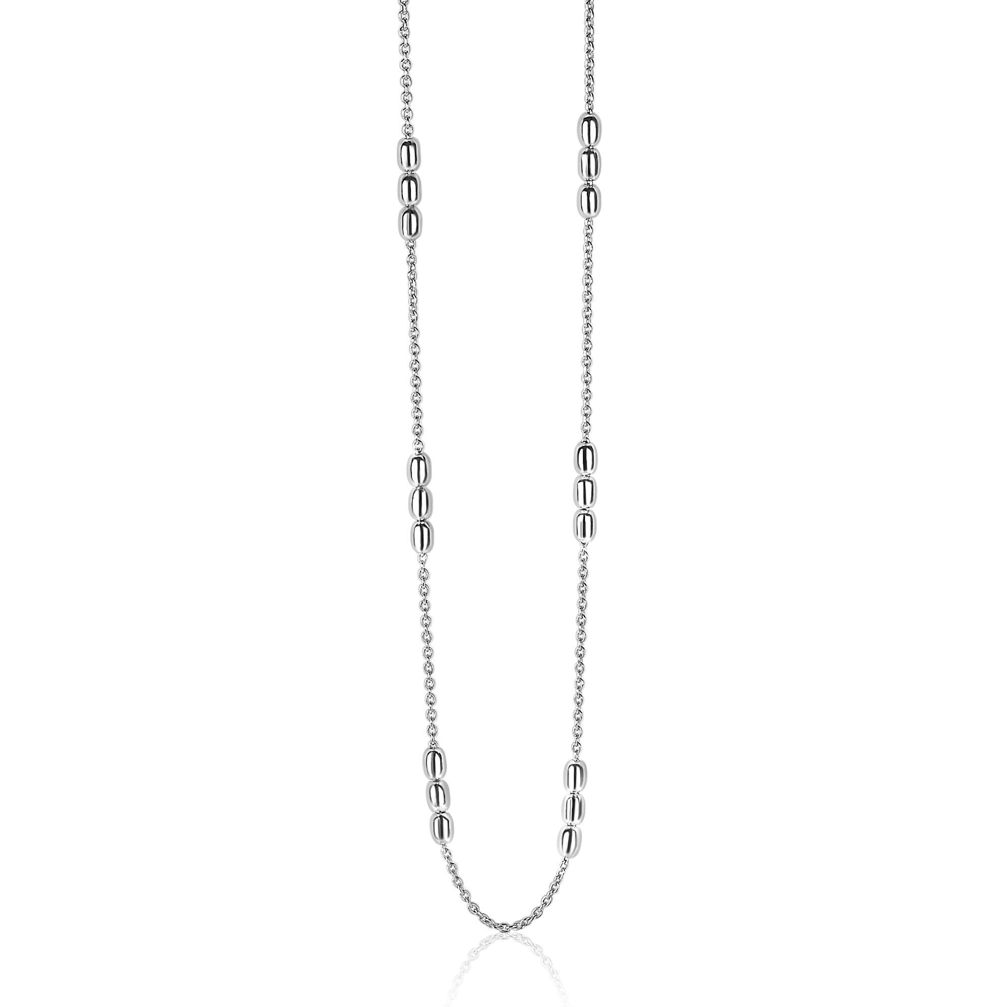 ZINZI silberne Fantasie Kette oval 42-45cm ZIC1809