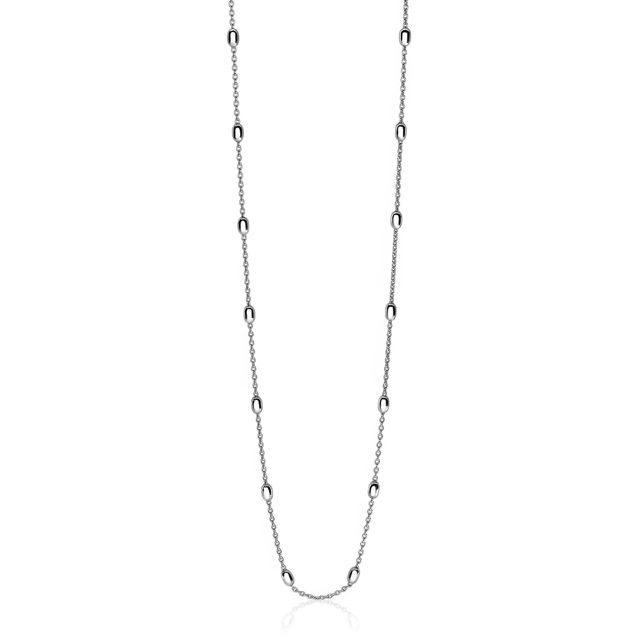 ZINZI silbernes Fantasie Halskette oval 42-45cm ZIC1655