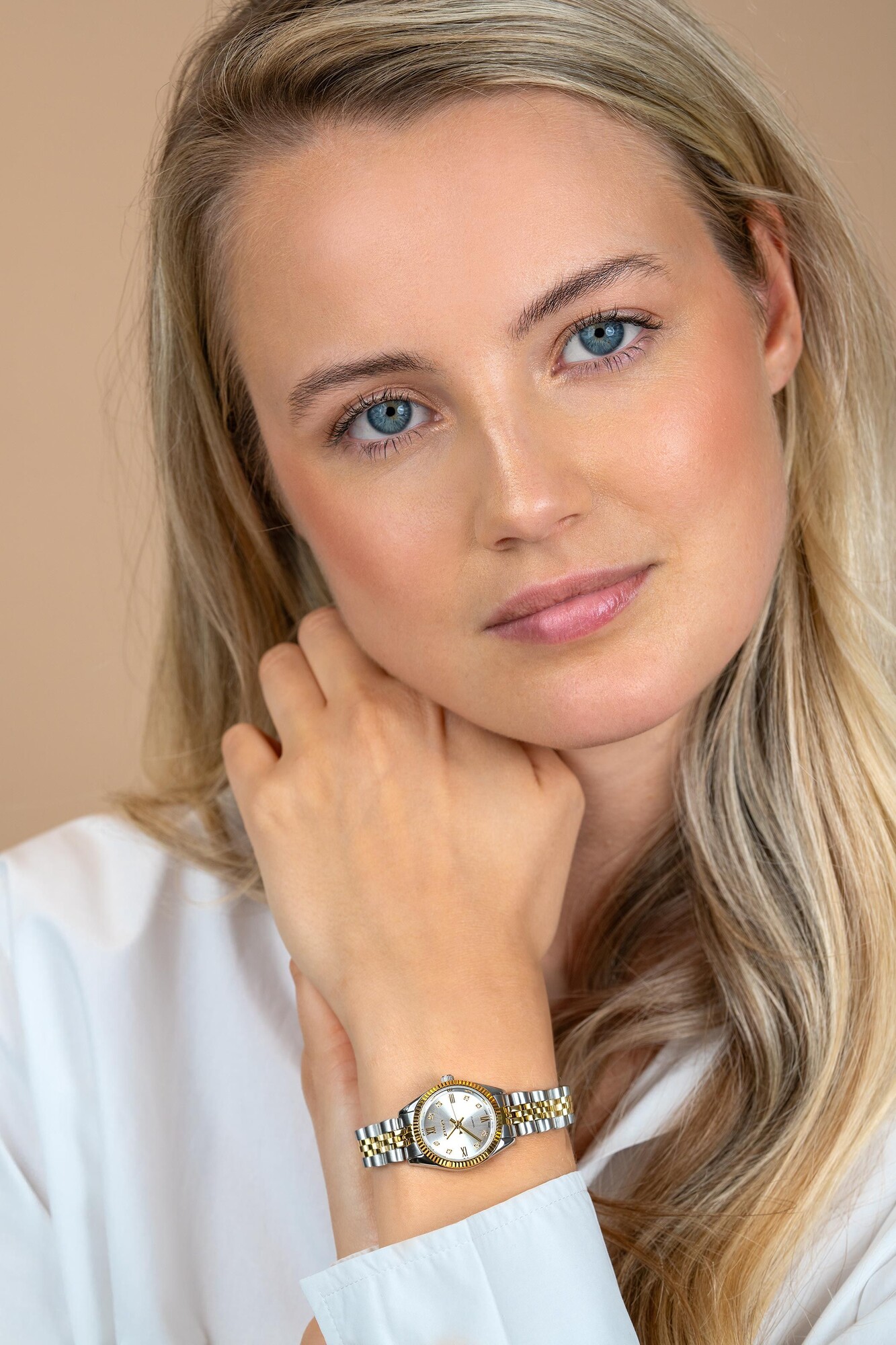 Zinzi Mini Iconic horloge 24mm zlv w.pl.en bic. bnd